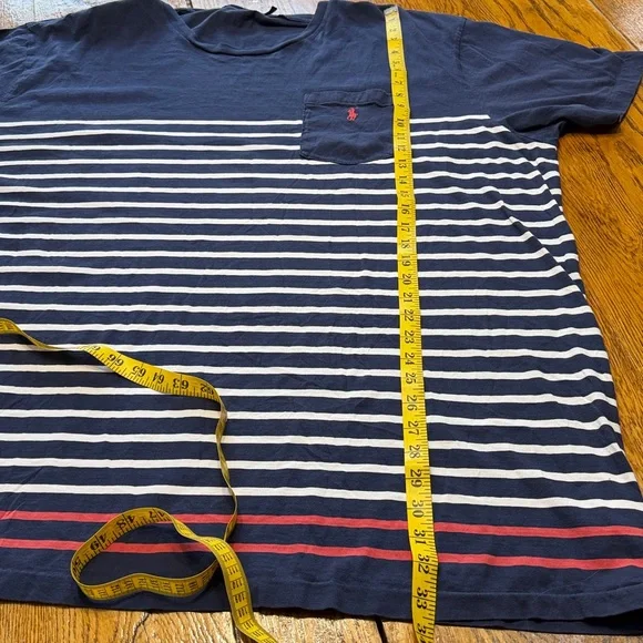 Polo Ralph Lauren blue stripe short sleeve tee. Size 5XLB Men’s. - Picture 7 of 9